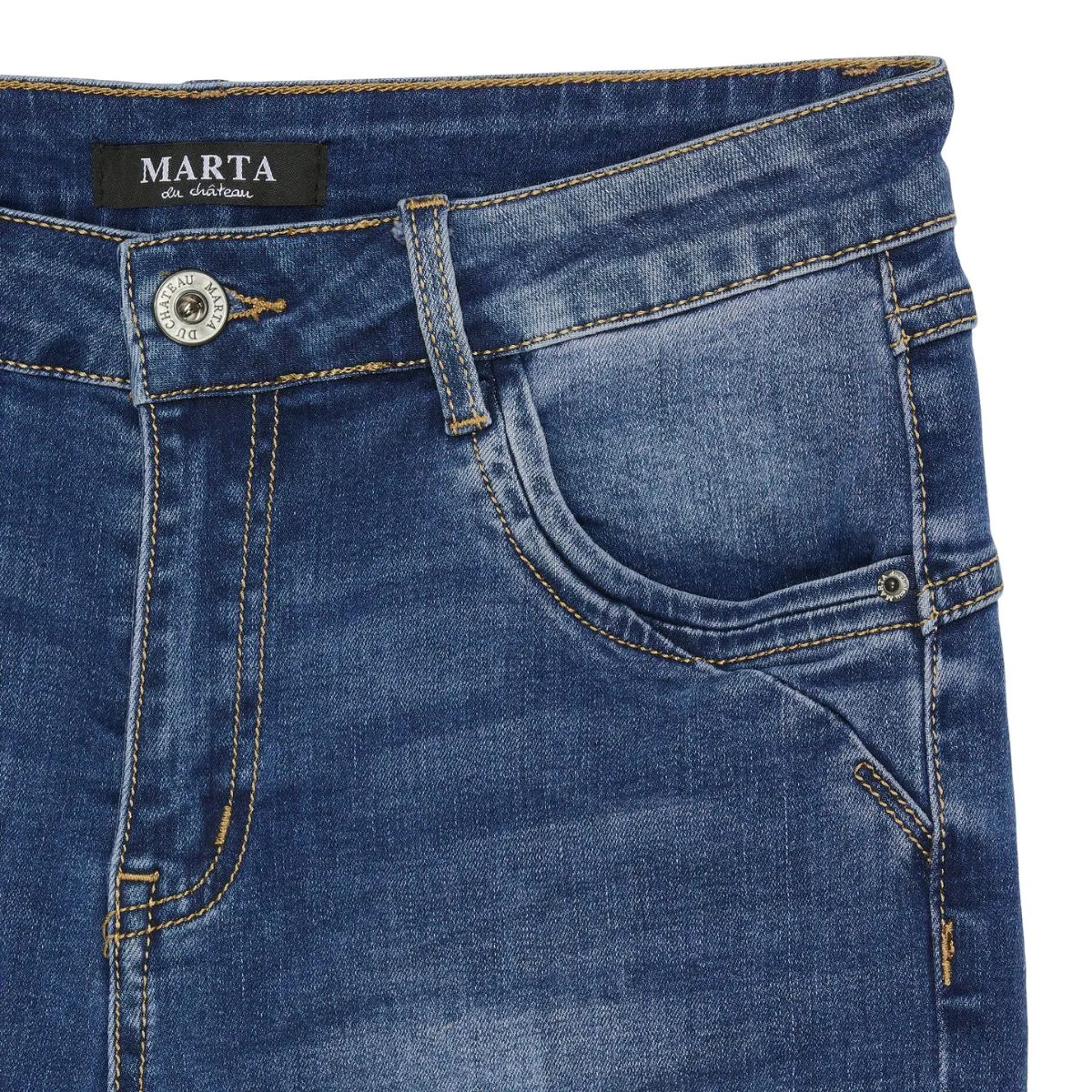 112-22216 Marta du cháteau Edith Jeans Denim