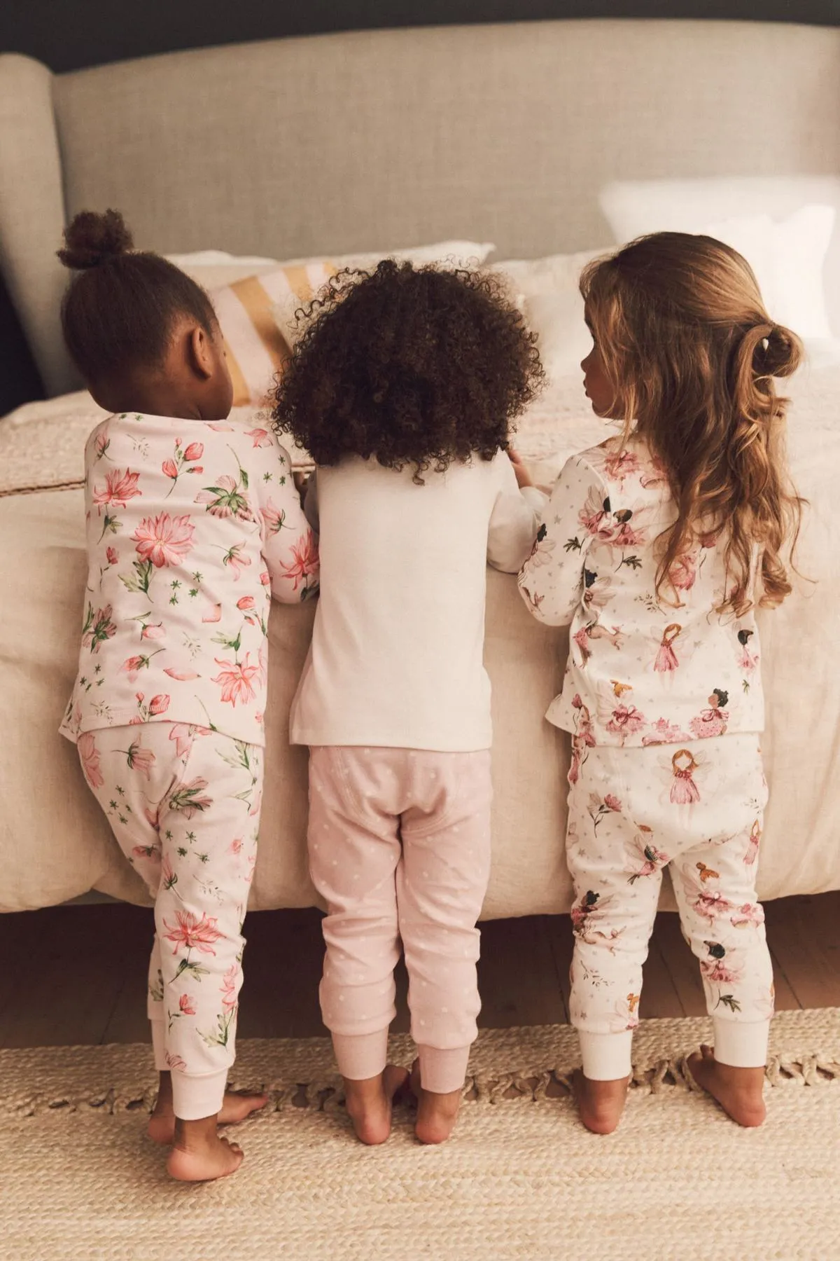 3 Pack Long Sleeve Printed Pyjamas