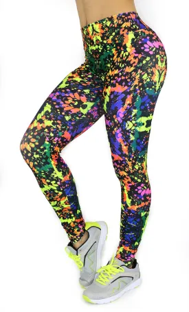 7011 Maripily Women Activewear Print Legging
