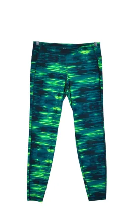 OLD NAVY Women Activewear Leggings Regular fit in Green - L