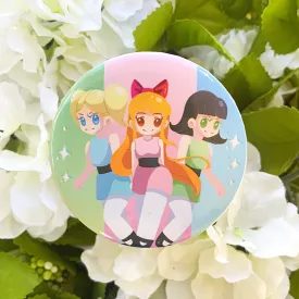 PowerPuff Girls Button Pin