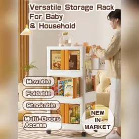 Versatile Storage Rack Trolley For Accessories